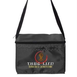 6-pack Cooler (T.H.U.G-L.I.F.E! Logo)